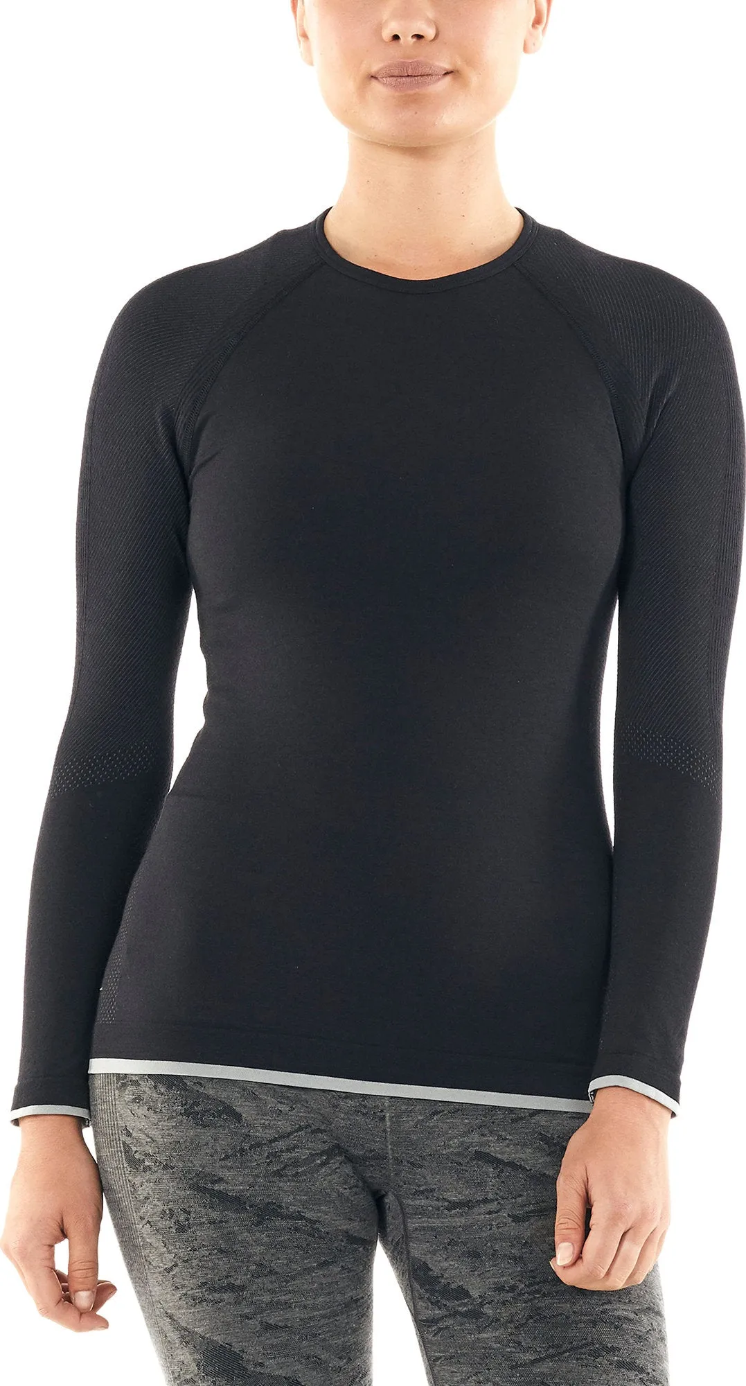 200 Zone Seamless Long Sleeve Base Layer Crewe - Women's|-|Couche de base à manches longues sans coutures 200 Zone Crewe - Femme