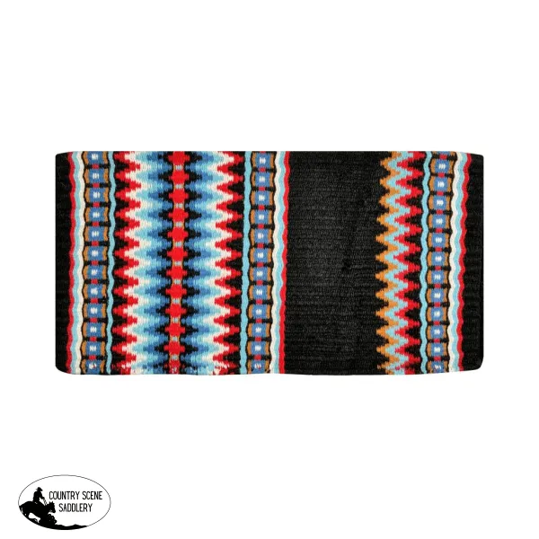 36" X 34" Wool Saddle Blanket.