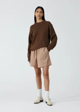 AIAYU - Saga Sweater - Brown Sugar