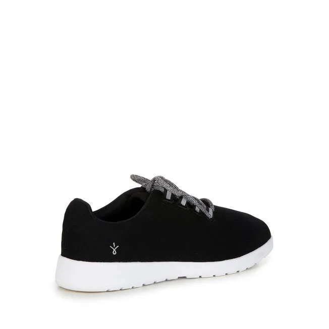 Barkly Wool Sneaker in Black CLOSEOUTS