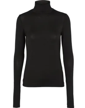 BASIC APPAREL Joline T-neck black BA121-03 women