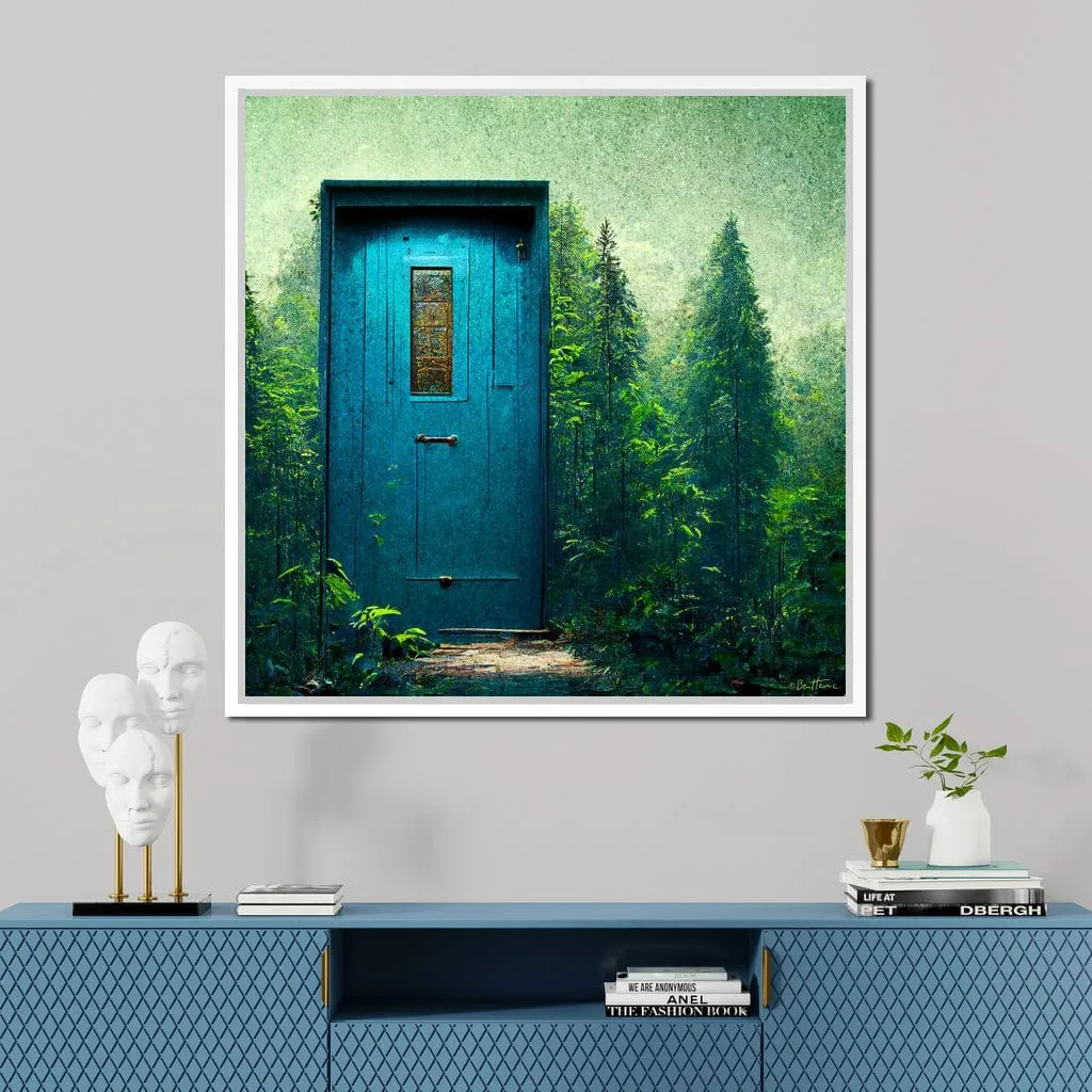 Blue Door in the Green - Ben Heine