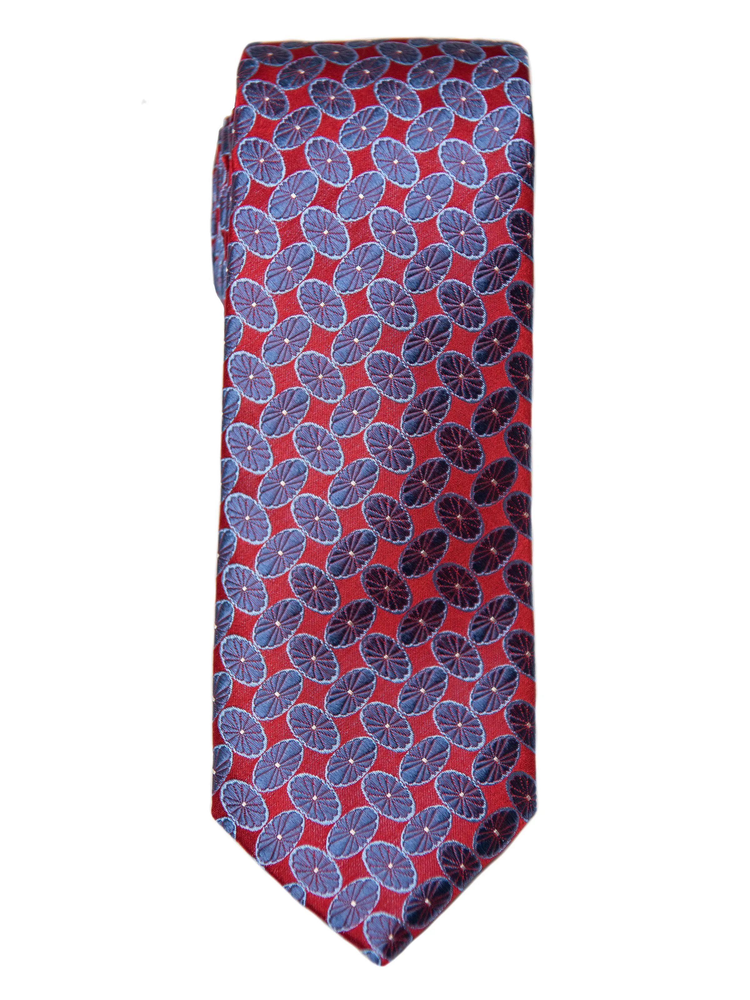 Boy's Tie 27750 Red/Blue Neat