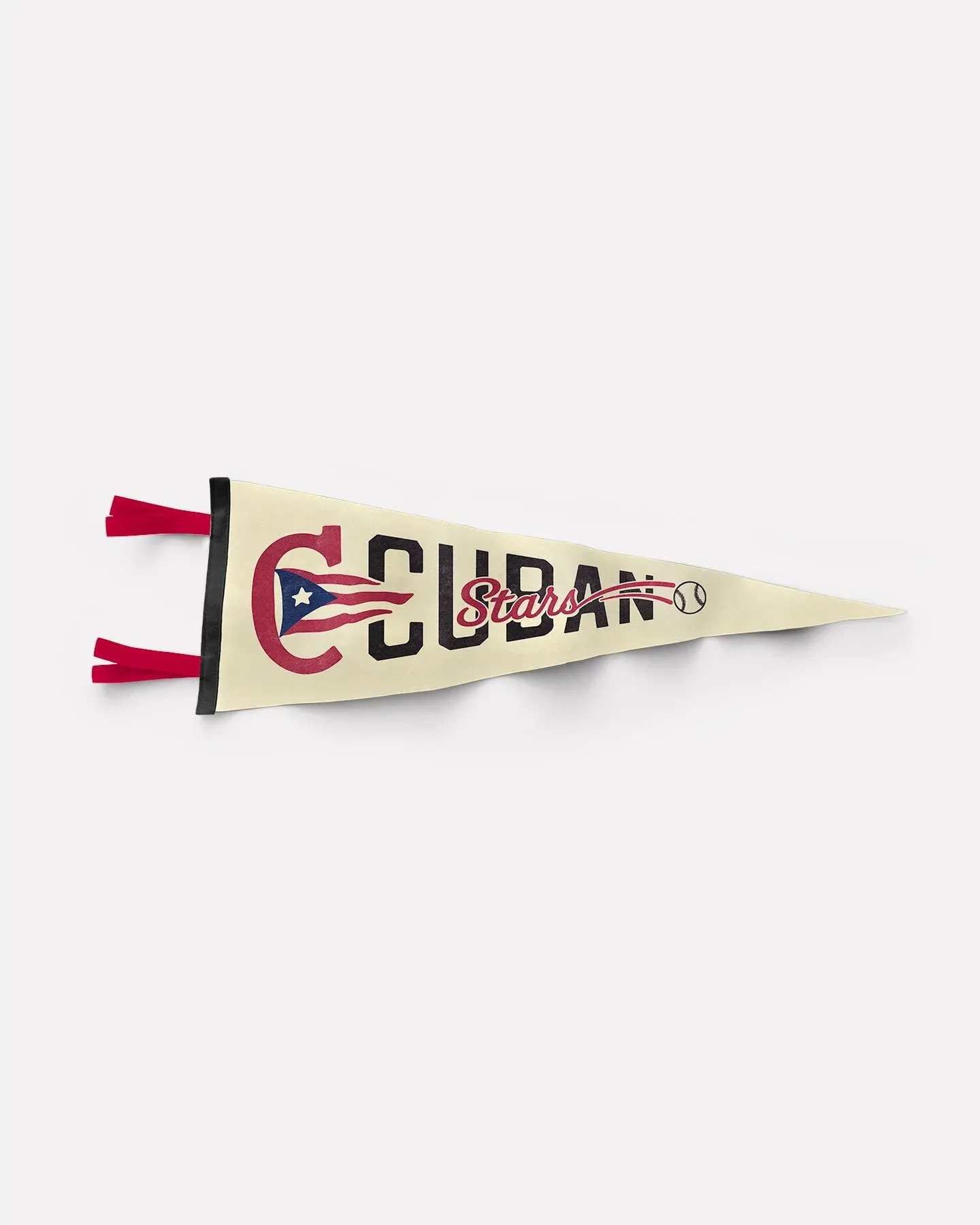 Cream Cuban Stars NLBM Oxford Pennant