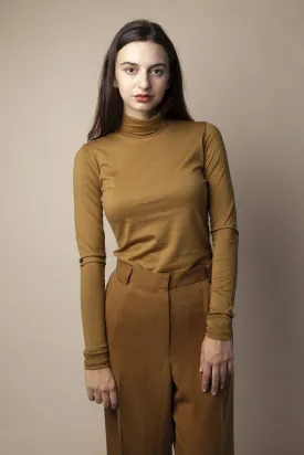 eden long sleeve top golden olive