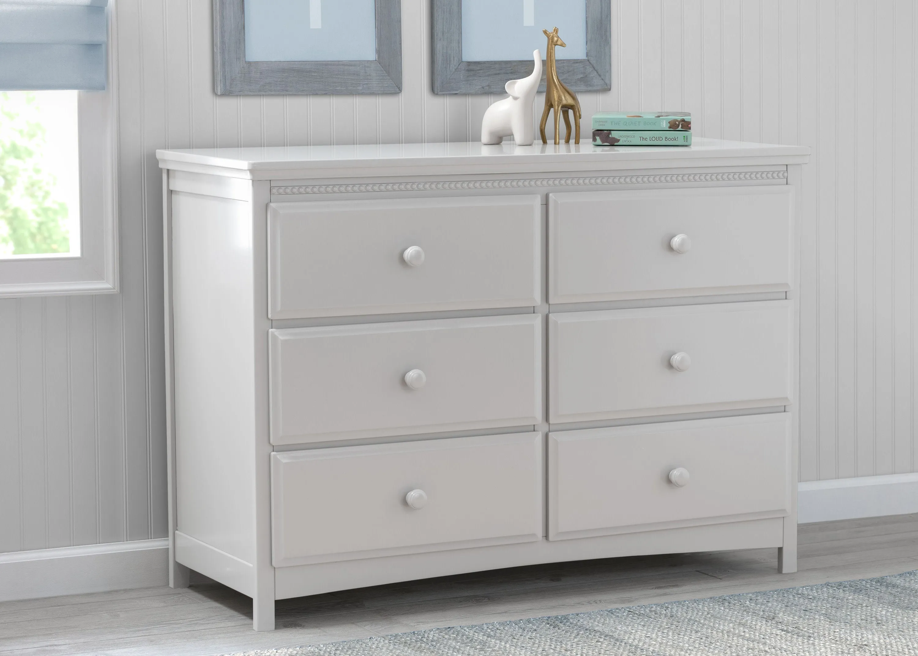 Emerson 6 Drawer Dresser with Interlocking Drawers