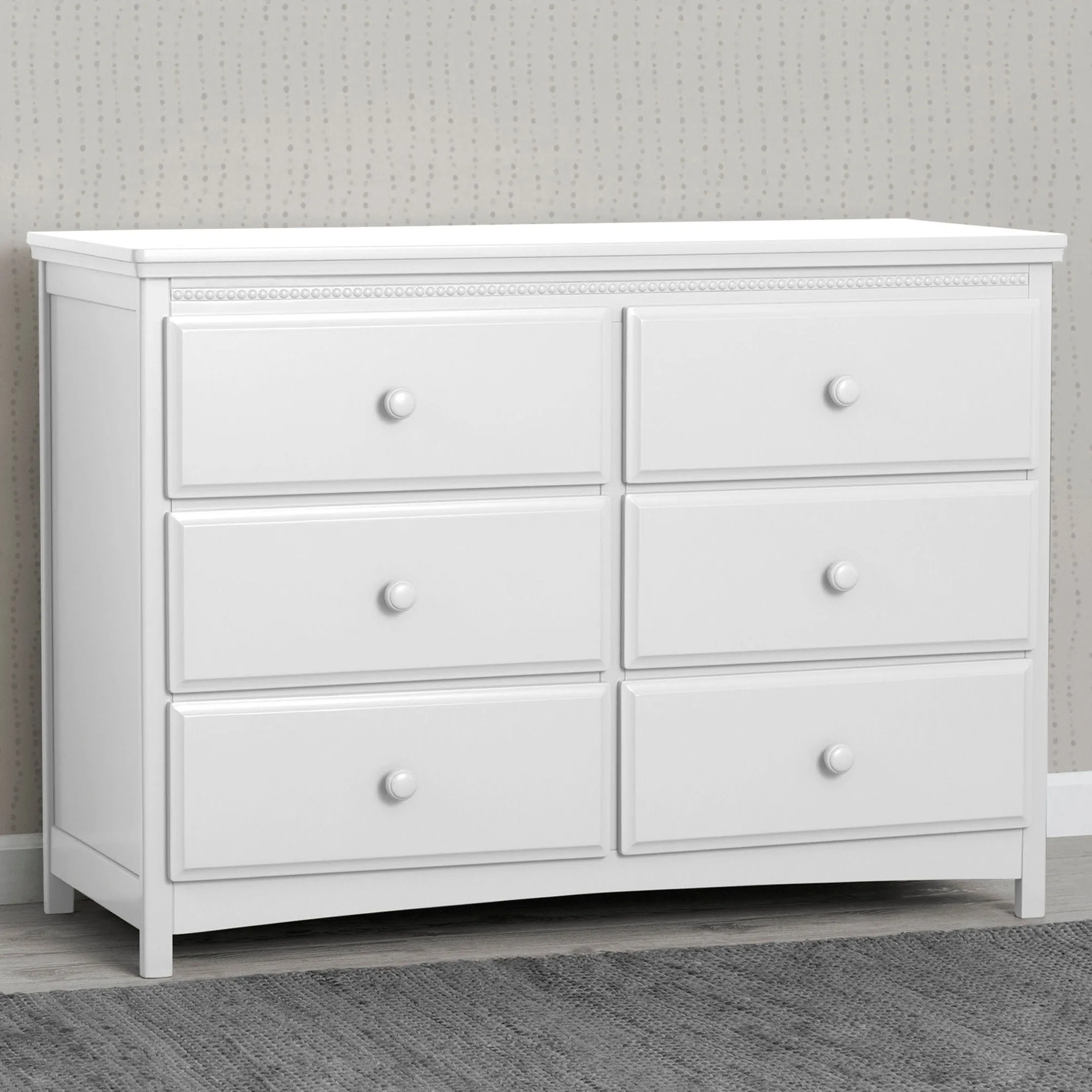 Emerson 6 Drawer Dresser with Interlocking Drawers