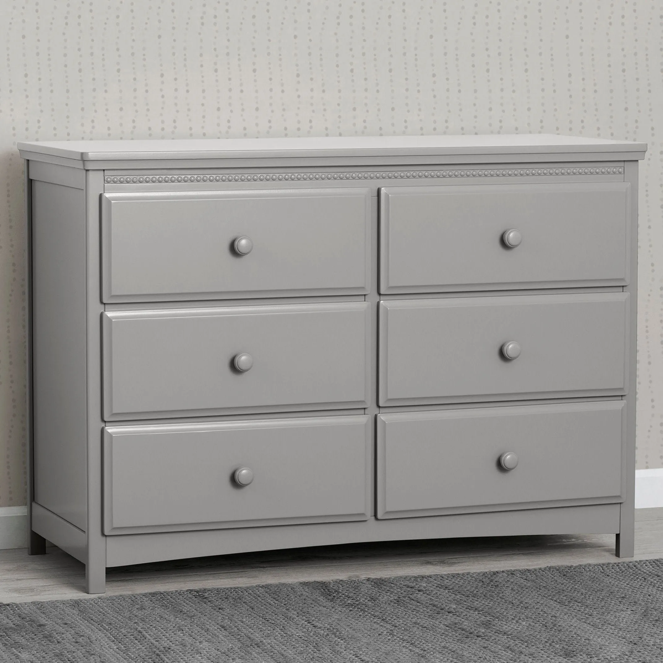 Emerson 6 Drawer Dresser with Interlocking Drawers