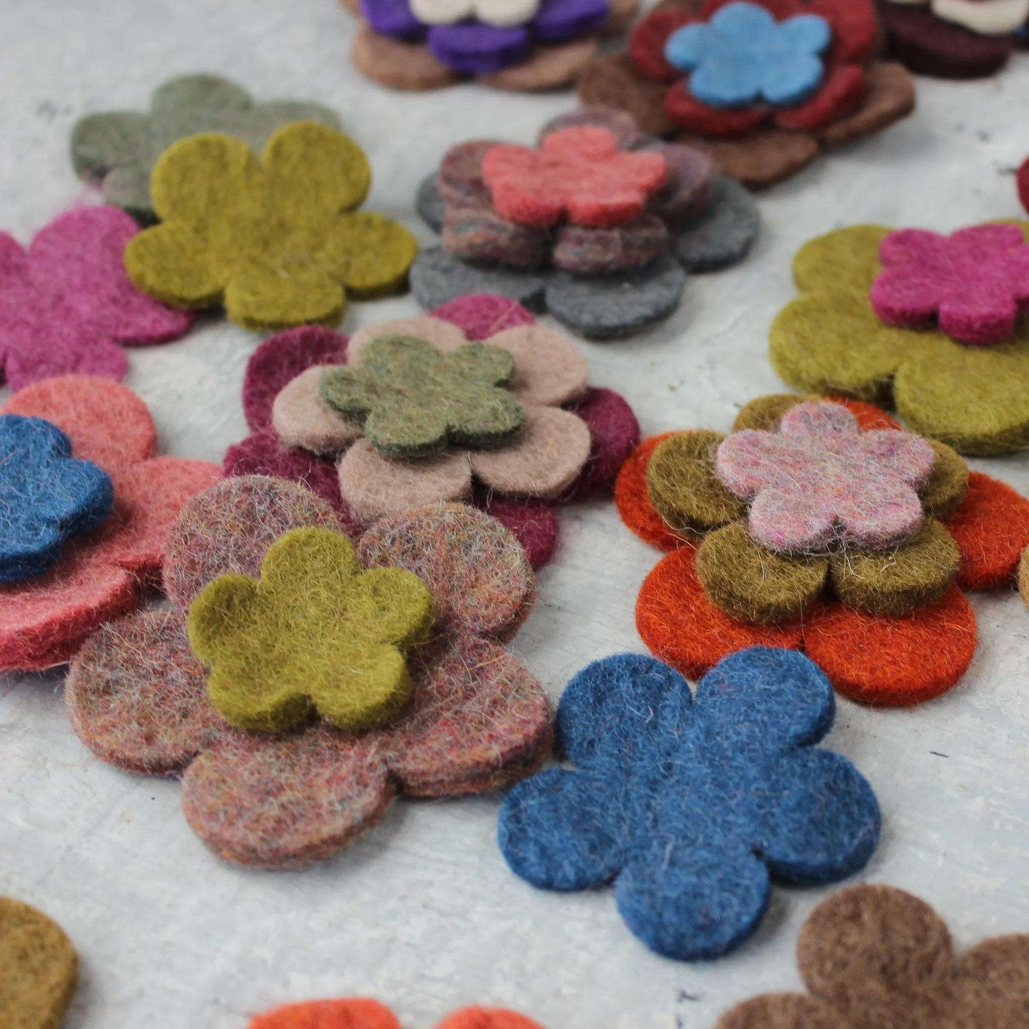 Felt Flowers