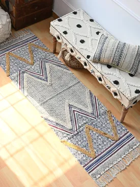 GATEWAY - BLOCK PRINTED FLOOR RUNNER