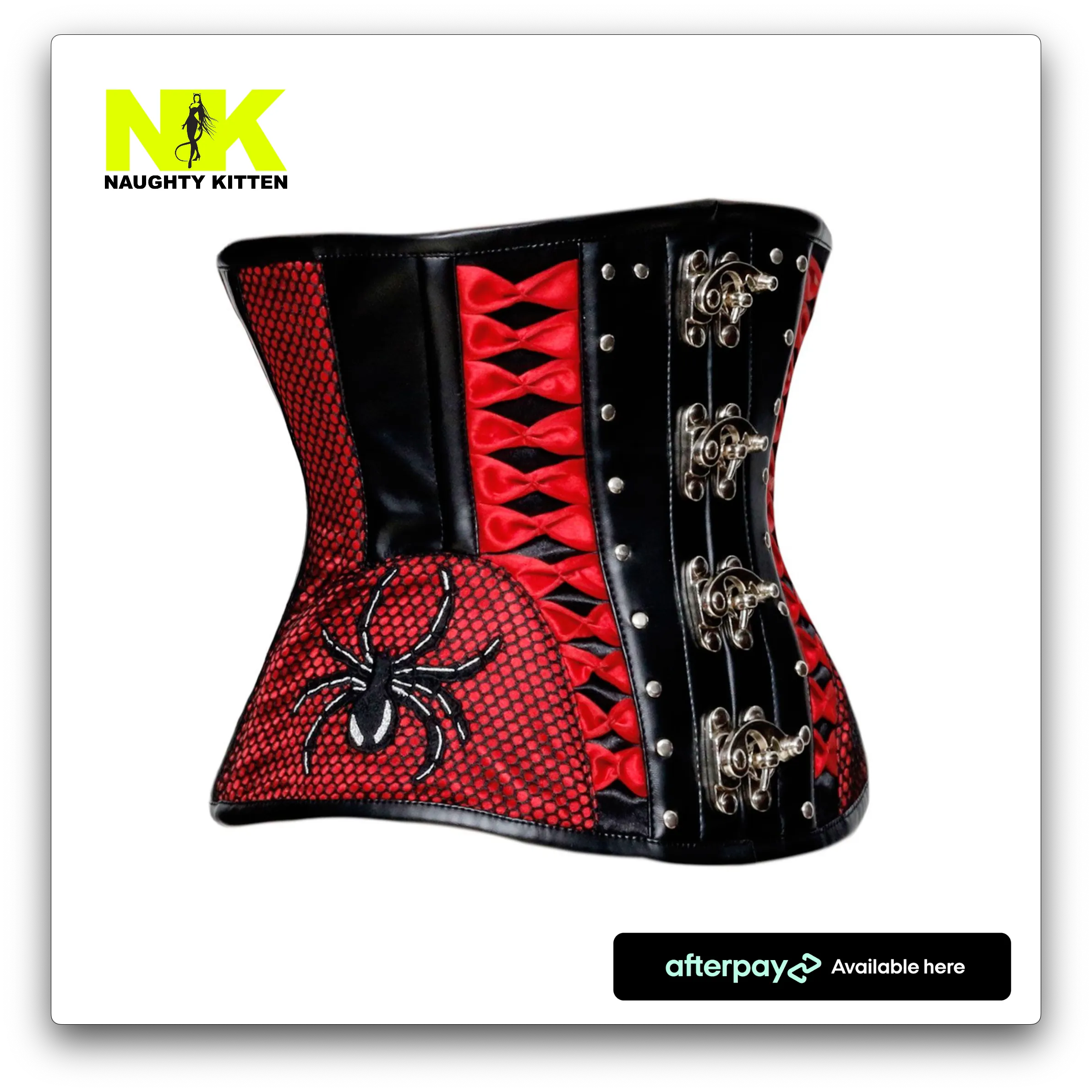 Jinx Spider Underbust Corset