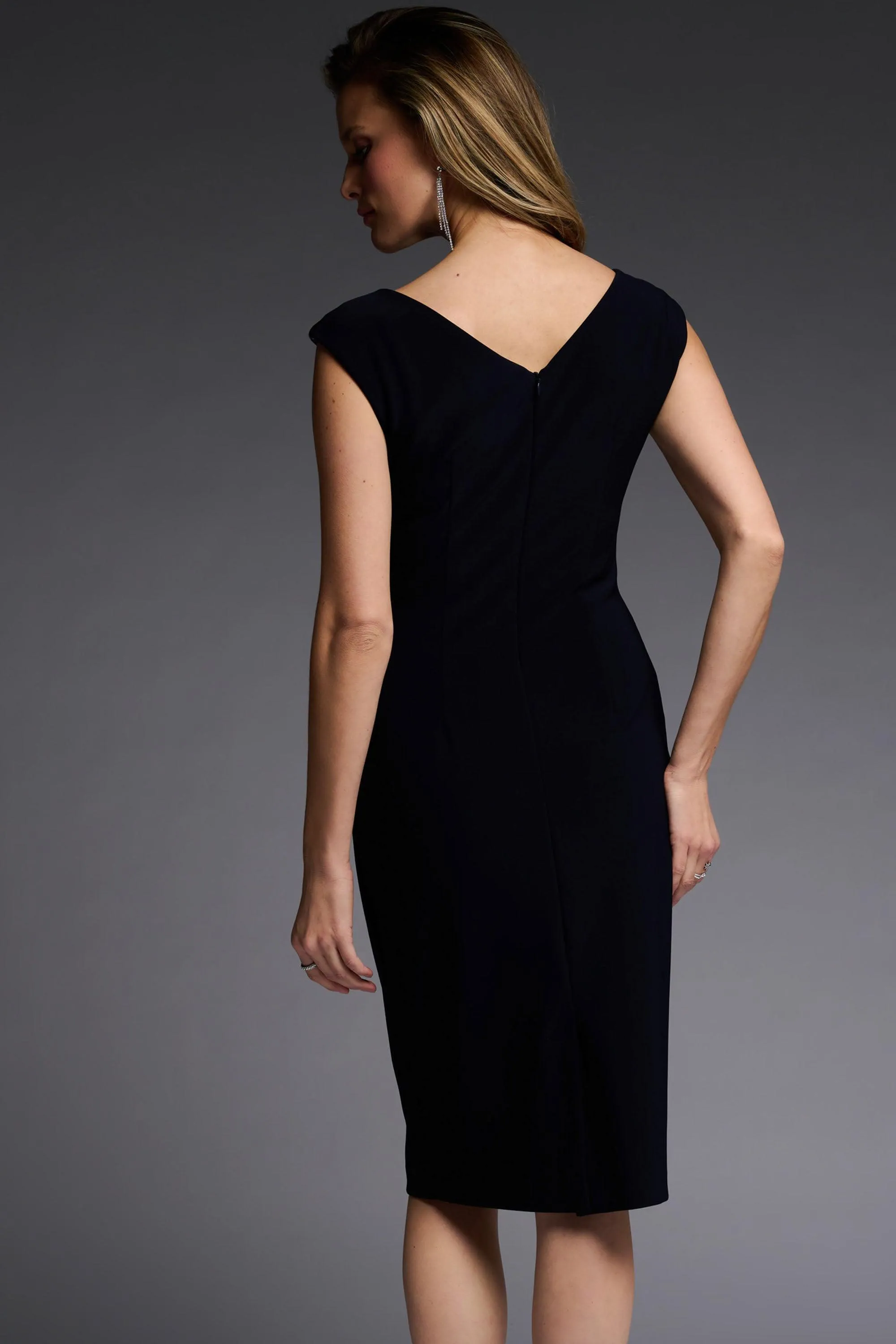 Joseph Ribkoff Midnight Blue Dress Style 223729