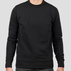 Exclusive Edition Mens Decadent Merino Pullover Sweater in Obsidian Color