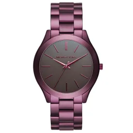 Michael Kors MK3551 Plum Tone Slim Runway Women's Watch