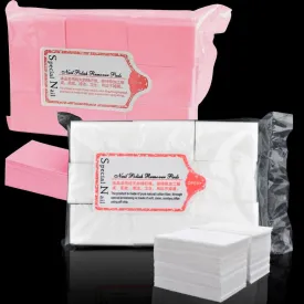 Nail Wipes Pink/White 600/400pcs