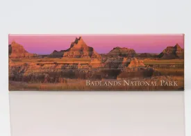 Pink Badlands Panoramic Magnet