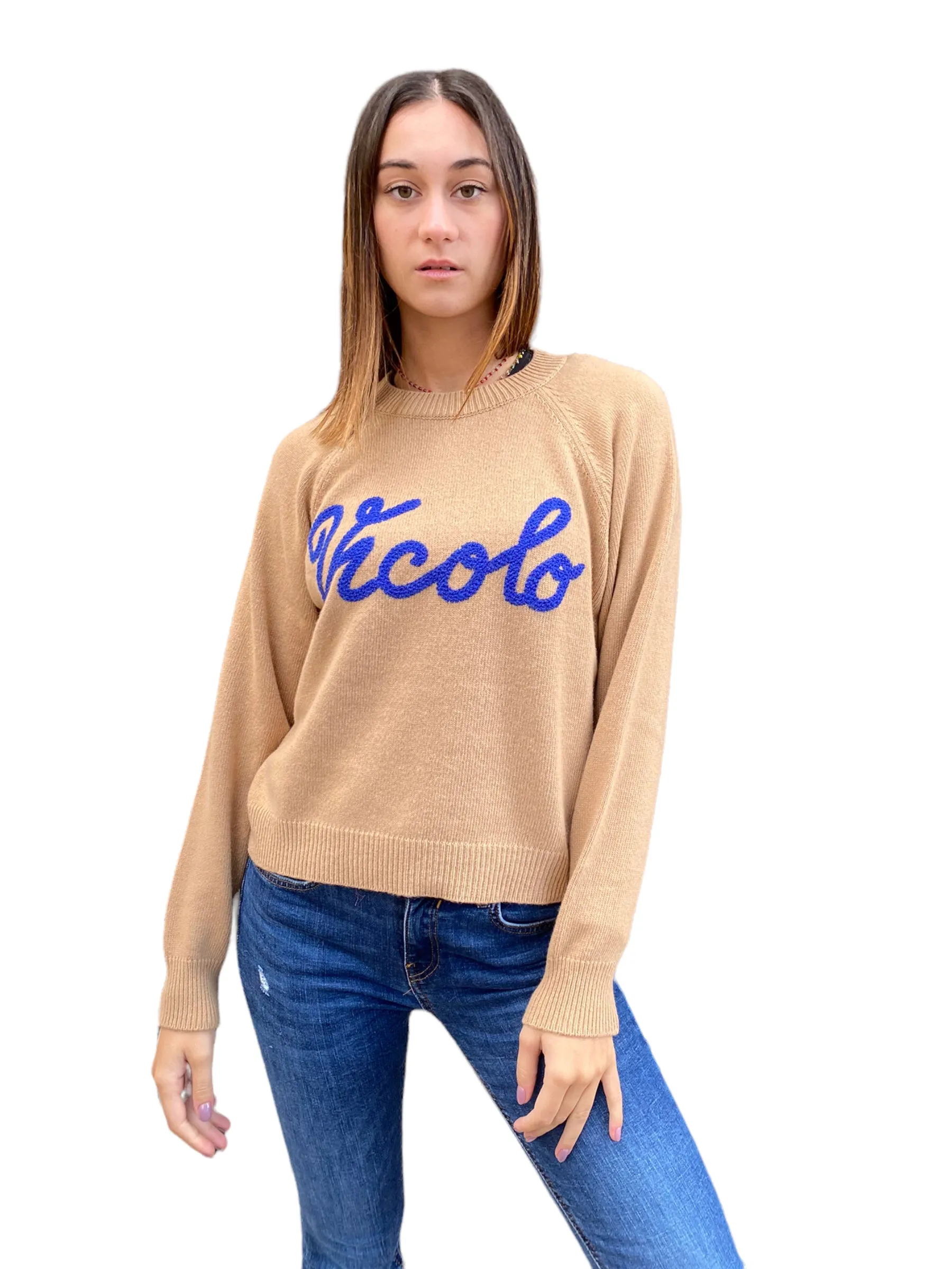 Vicolo camel pullover