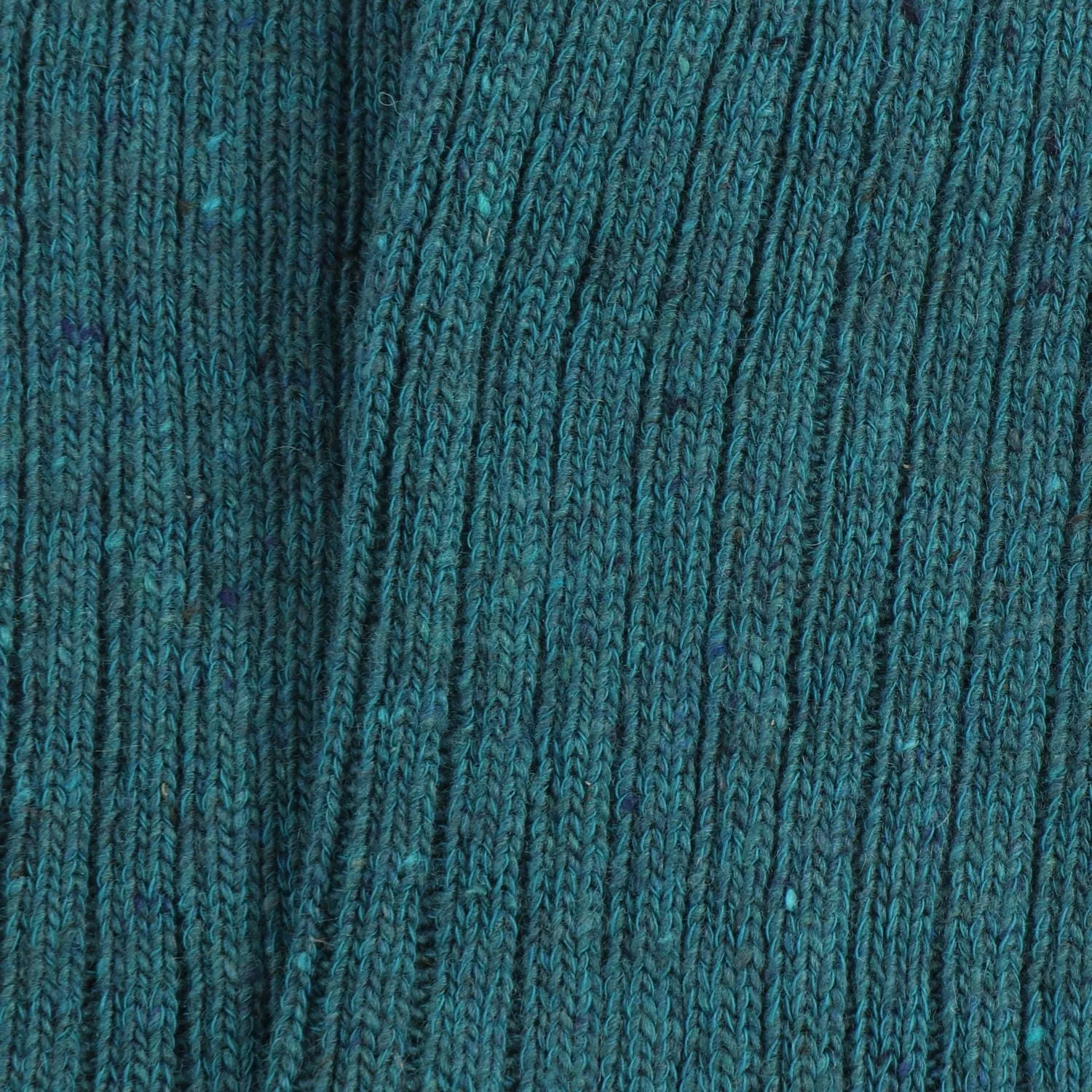 Women's Teal Donegal Wool Socks